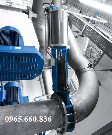 ứng dụng van dao điều khiển khí nén
