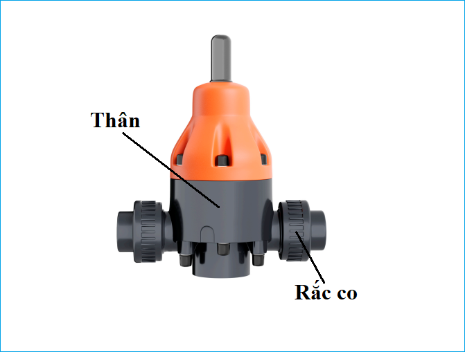 cấu tạo van giảm áp nhựa đài loan