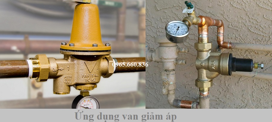 ứng dụng van giảm áp