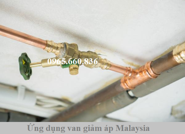 ứng dụng van giảm áp đồng malaysia