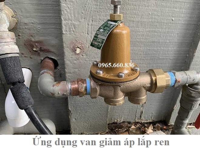 ứng dụng van giảm áp lắp ren