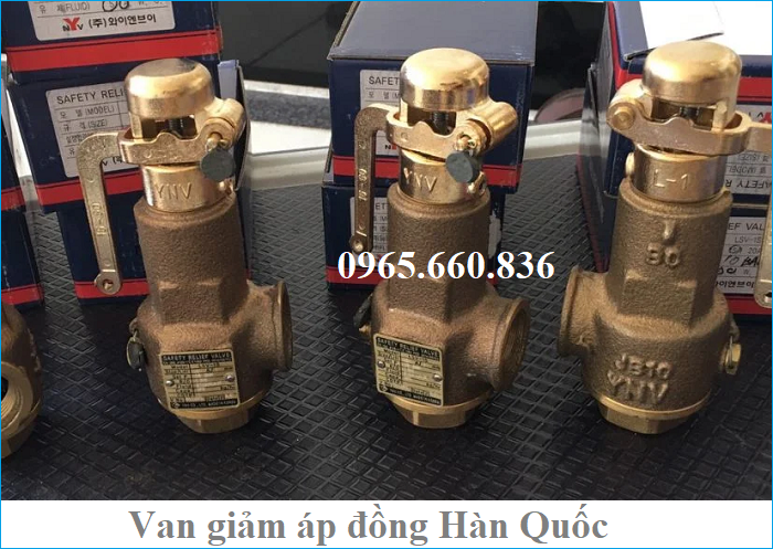 van giảm áp đồng hàn quốc