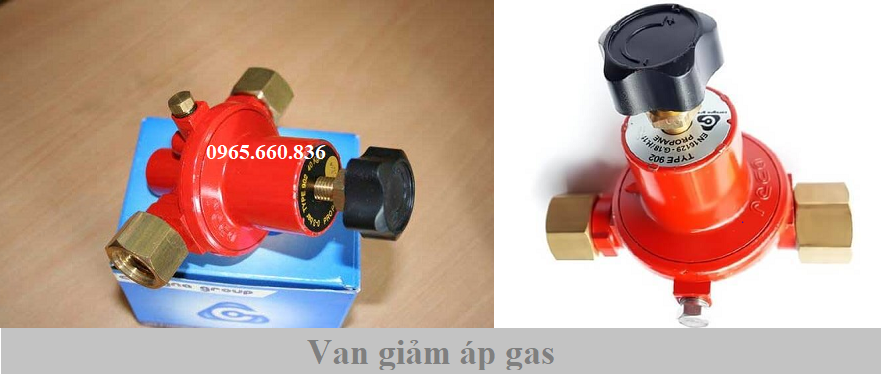 van giảm áp gas