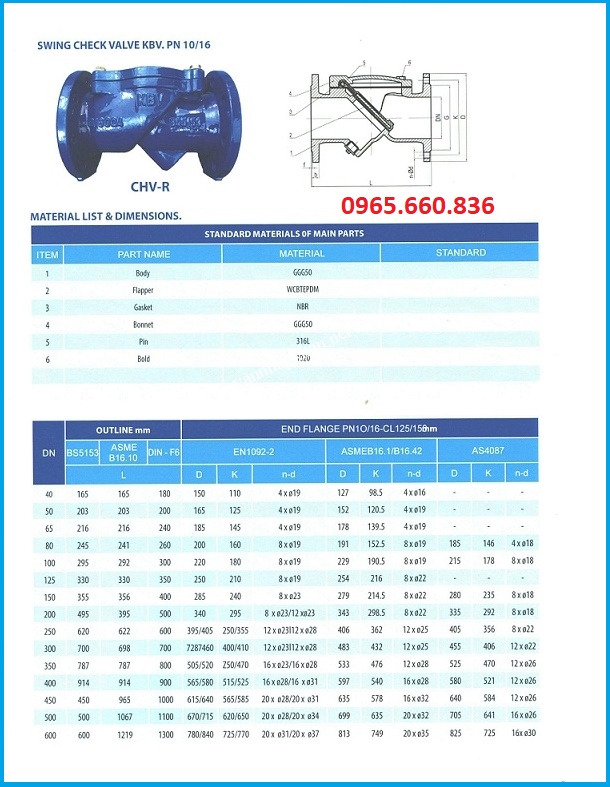 catalogue van một chiều thổ kỳ