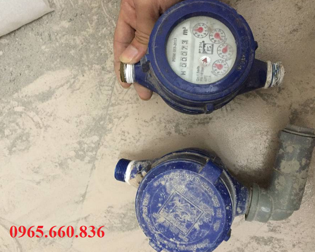 đồng hồ nước thực tế 191
