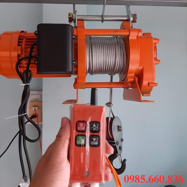 Đặc điểm nổi bật tời điện điều khiển từ xa