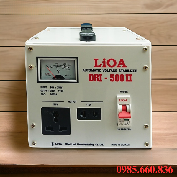 Giới thiệu về ổn áp Lioa 500-DRI-II