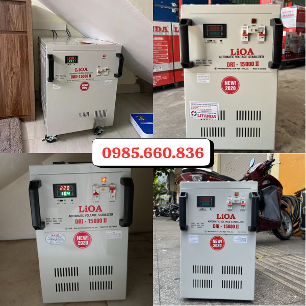 Ứng dụng thực tế của ổn &aacute;p Lioa 15KVA DRII
