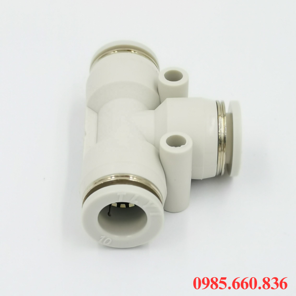 B&aacute;o gi&aacute; đầu nối chữ T m&agrave;u trắng PE ch&iacute;nh h&atilde;ng