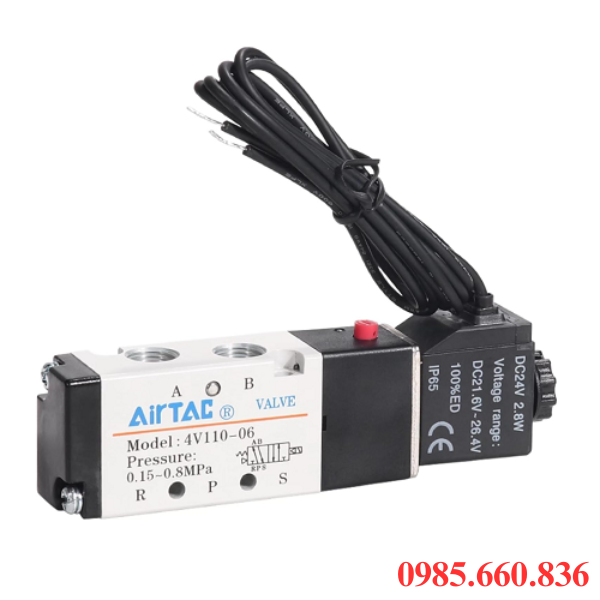 Báo giá van điện từ khí nén 4V110-06
