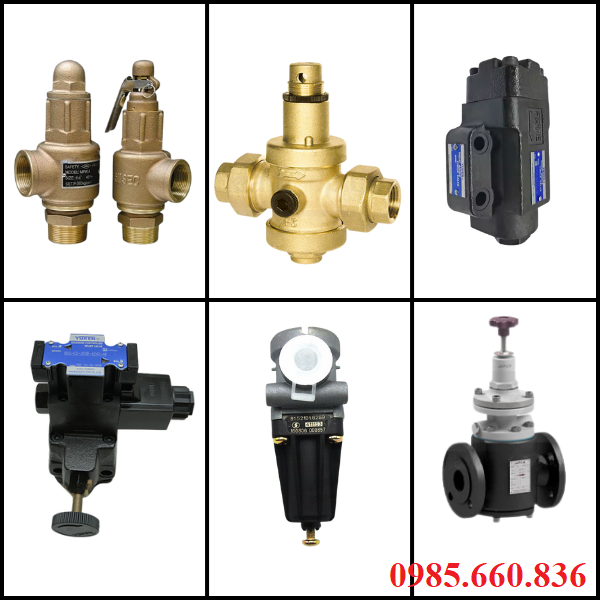 Các loại van điều chỉnh áp suất thủy lực phổ biến hiện nay