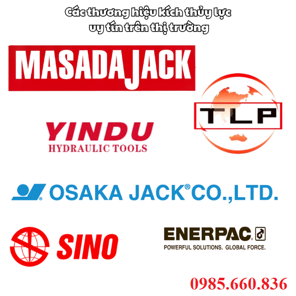 Các thương hiệu kích thủy lực uy tín trên thị trường
