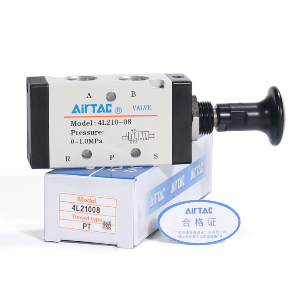 Cấu tạo van điện từ khí nén 4L210-08