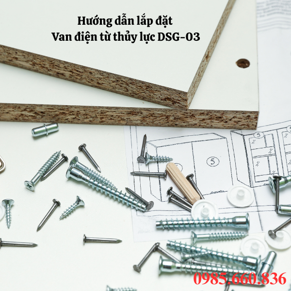Hướng dẫn lắp đặt van điện từ thủy lực DSG-03