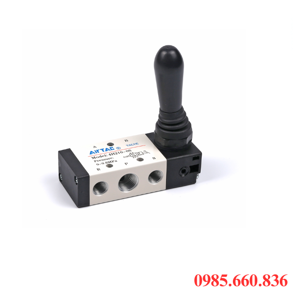 Khái niệm về van gạt tay 4H210-08 Airtac khí nén