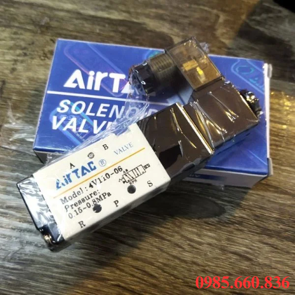 Khi nào nên sử dụng van điện từ khí nén 4V110-06