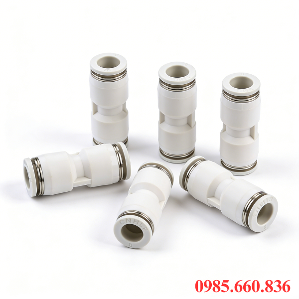 Lưu ý khi sử dụng đầu nối thẳng PU trắng ống 4, 6, 8, 10, 12 mm
