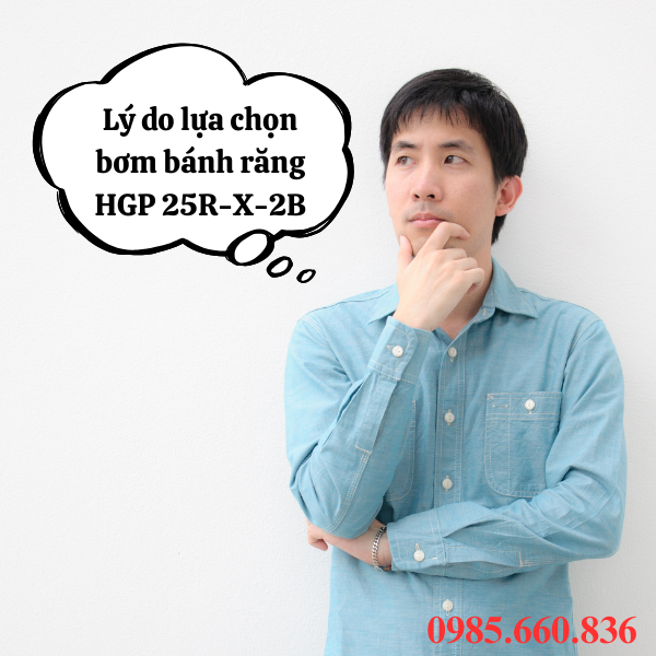 Lý do lựa chọn bơm bánh răng HGP 25R-X-2B cho hệ thống của bạn