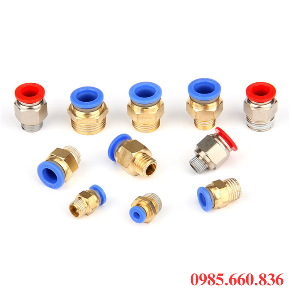 Tổng quan về đầu nối thẳng khí nén PC4 PC6 PC8 PC10 PC12