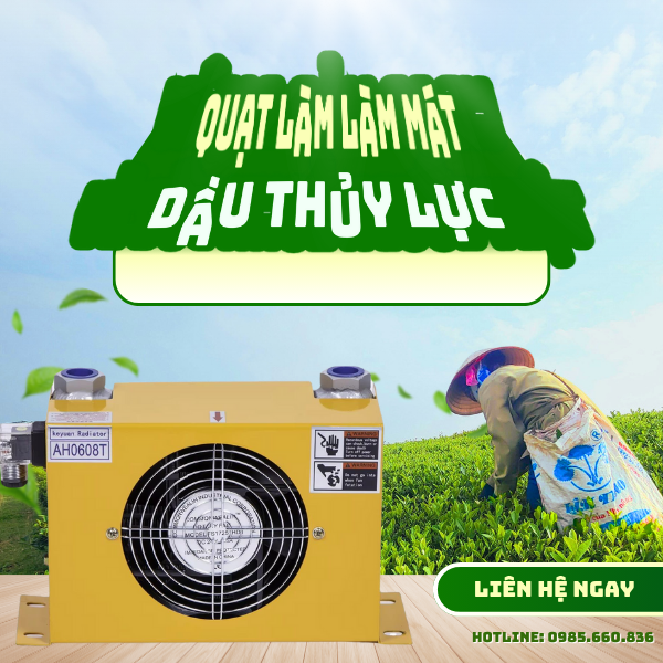 Ưu điểm quạt làm làm mát dầu thủy lực