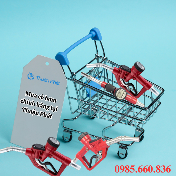 Mua cò bơm gắn đồng hồ điện tử DLY-25S chính hãng tại Thuận Phát