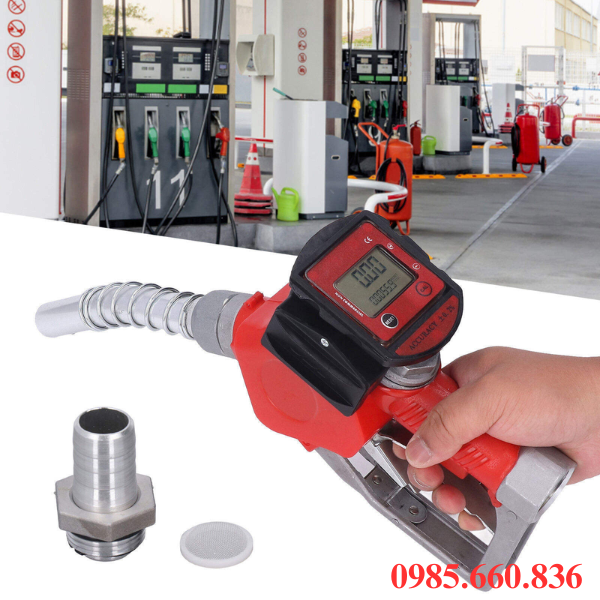 Ứng dụng cò bơm gắn đồng hồ điện tử DLY-25A