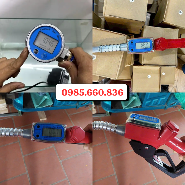 Ứng dụng đồng hồ xăng dầu điện tử