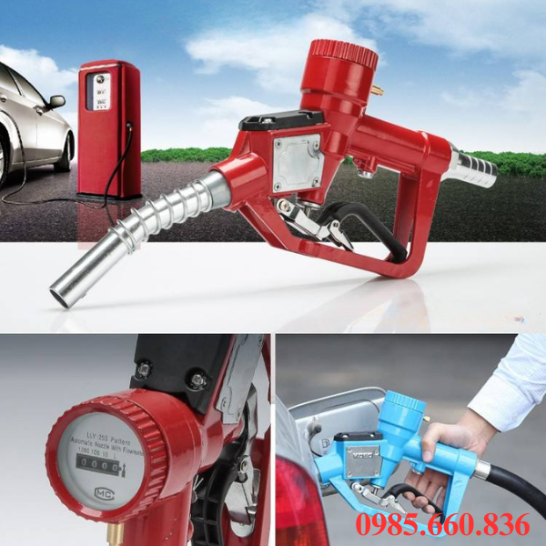 Ứng dụng thực tế cò bơm gắn đồng hồ điện tử DLY-25S