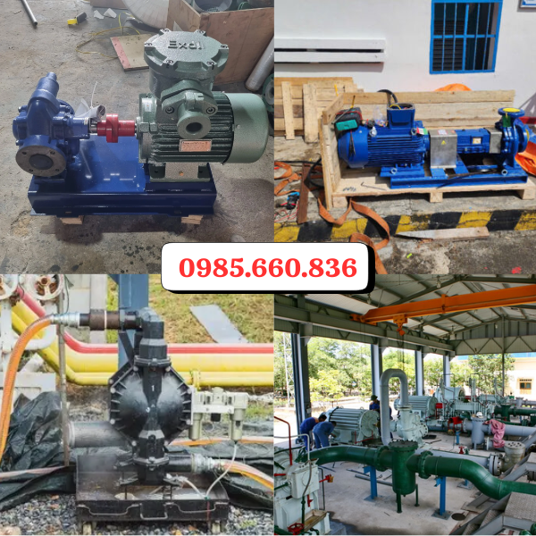 Ứng dụng thực tế m&aacute;y bơm xăng dầu