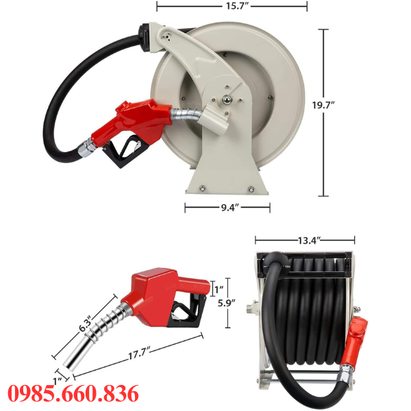 Ưu điểm rulo cuộn ống tự rút 1”-10M