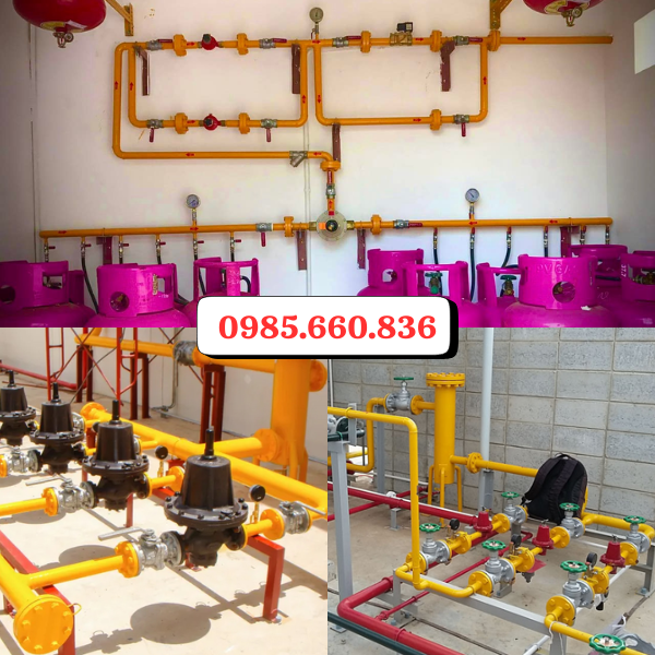 Lưu ý quan trọng khi thiết kế hệ thống gas