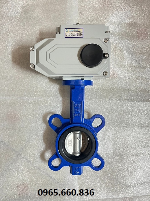 hình ảnh van bướm điều khiển motor điện