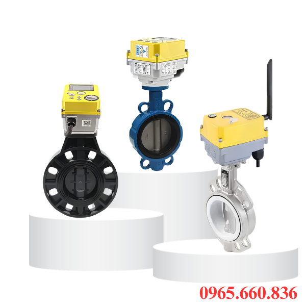 Khái niệm về van bướm điện điều khiển từ xa