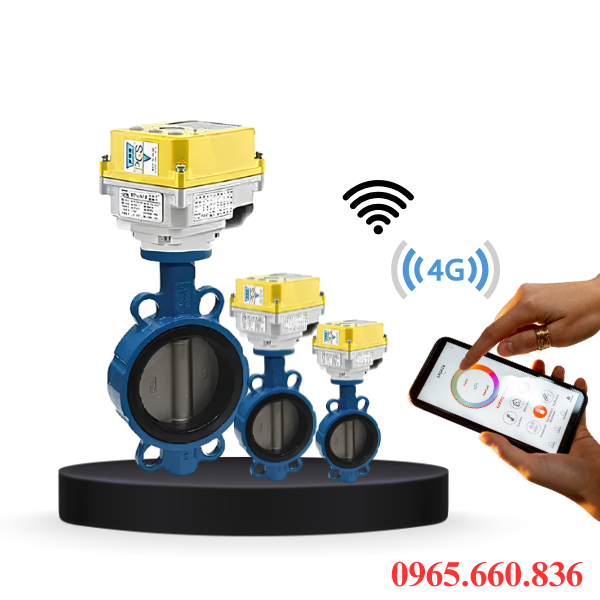 Ứng dụng thực tế van bướm điện điều khiển từ xa