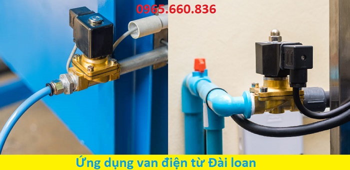 ứng dụng van điện từ Yaccor Đài Loan