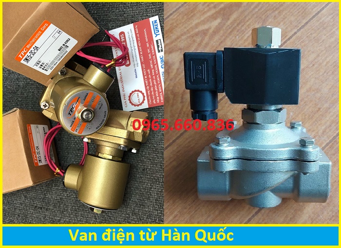 Van điện từ Hàn Quốc 24V 220V