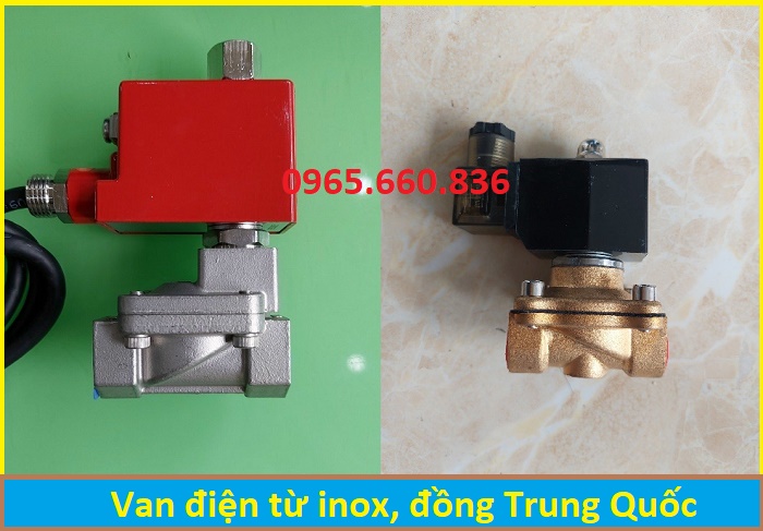 van điện từ inox đồng Trung Quốc