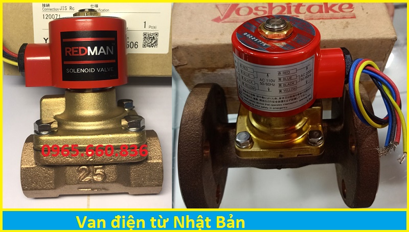 van điện từ Nhật Bản 24V 220V