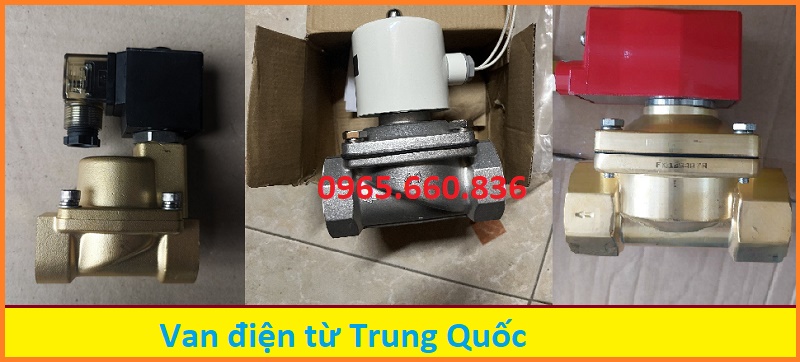 van điện từ Trung Quốc 24V 220V