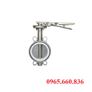 Van bướm inox gioăng PTFE D71F4-10P