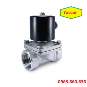 Van điện từ inox ren Yaccor Đài Loan