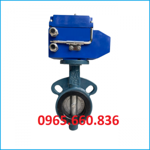 Van bướm điều khiển điện bánh răng
