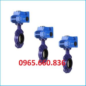 Van bướm nhôm điều khiển điện Hàn Quốc