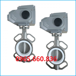 Van bướm điều khiển điện inox