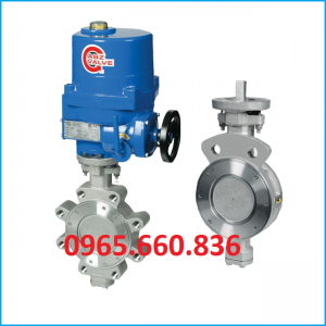 Van bướm thép điều khiển điện