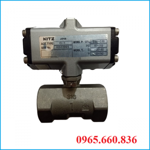 Van bi 1 mảnh điều khiển khí nén 1PC