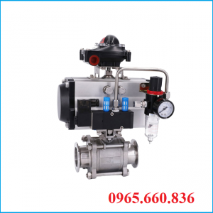 Van bi điều khiển khí nén lắp bộ lọc khí nén