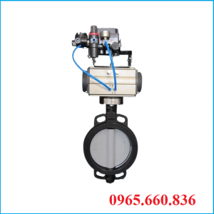 Van bướm điều khiển khí nén tuyến tính