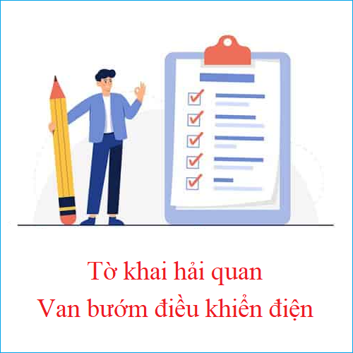 Tờ khai hải quan van bướm điều khiển điện