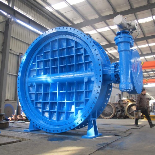 Van bướm điều khiển điện DN2000, DN1800, DN1600, DN1400